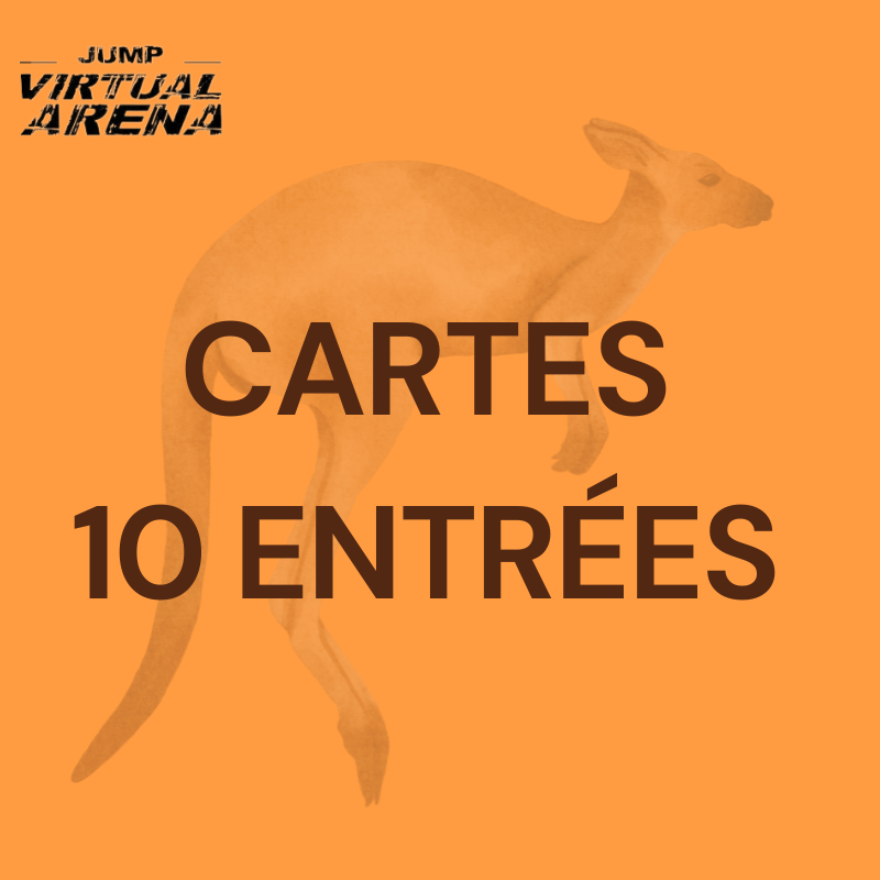 Carte 10 entrées Trampo 1h