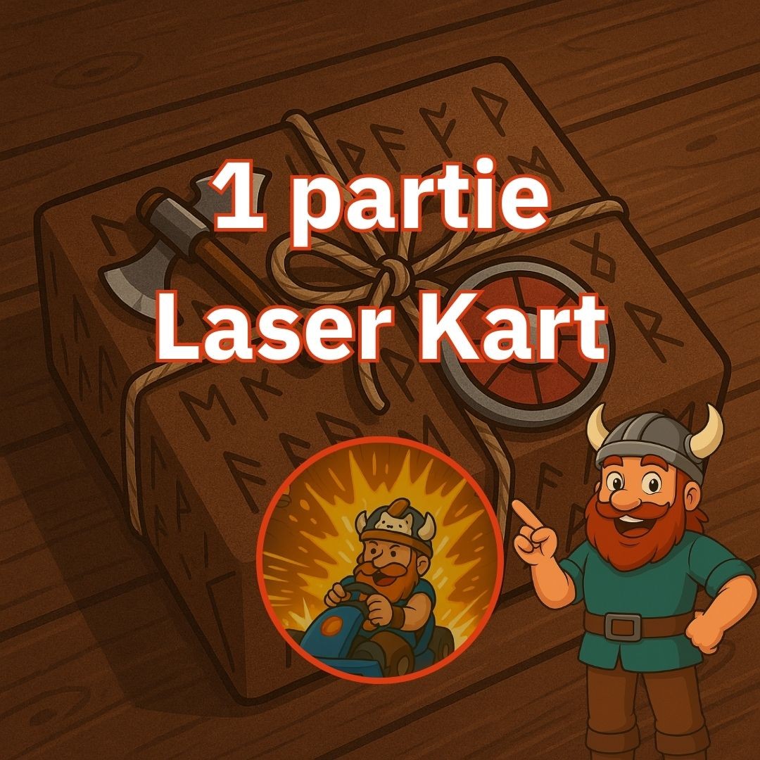 Bon Cadeau - 1 partie de Laser Kart