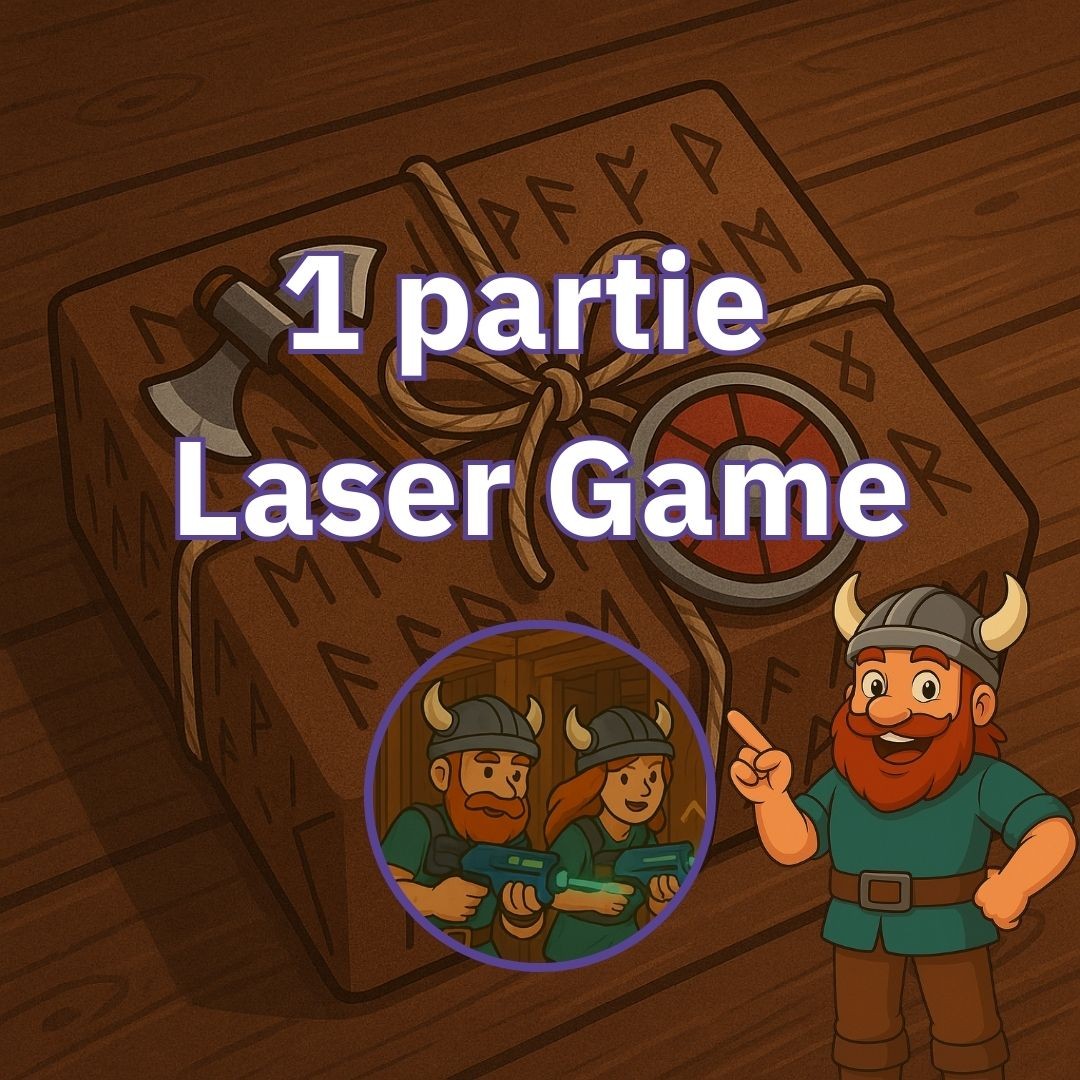 Bon Cadeau - 1 partie de Laser Game