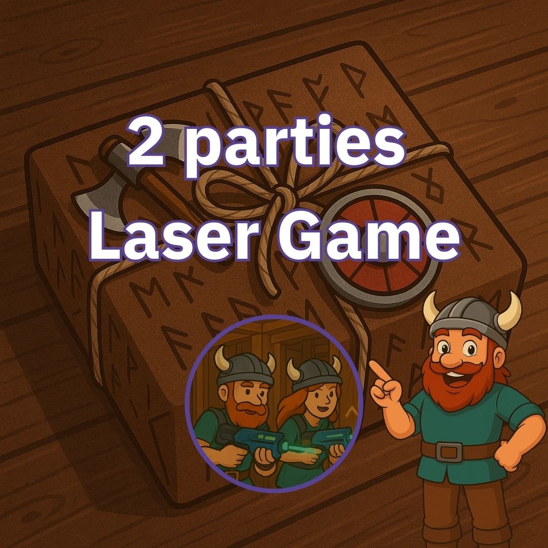 Bon Cadeau - 2 parties de Laser Game