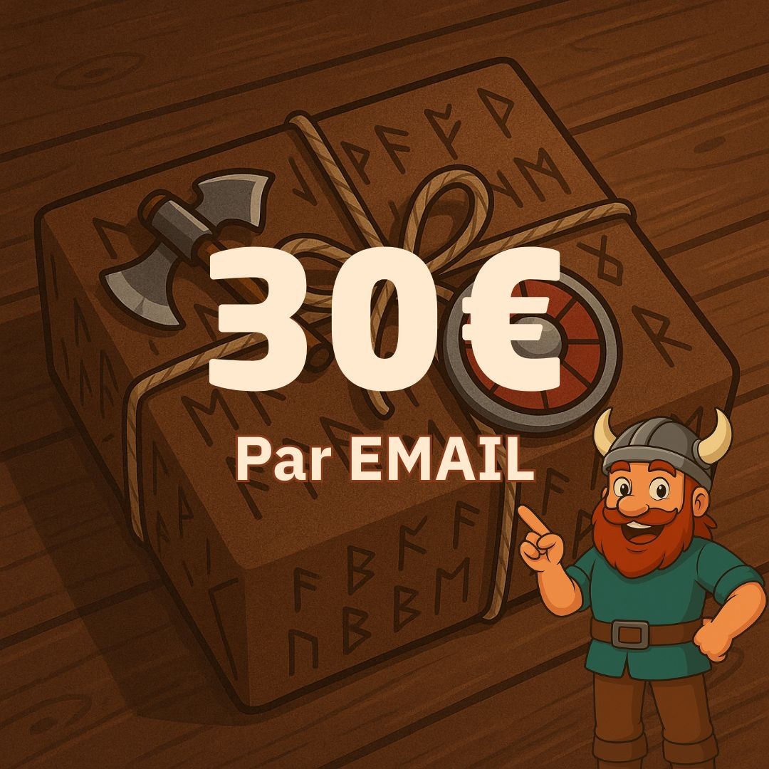 Par EMAIL - 30€