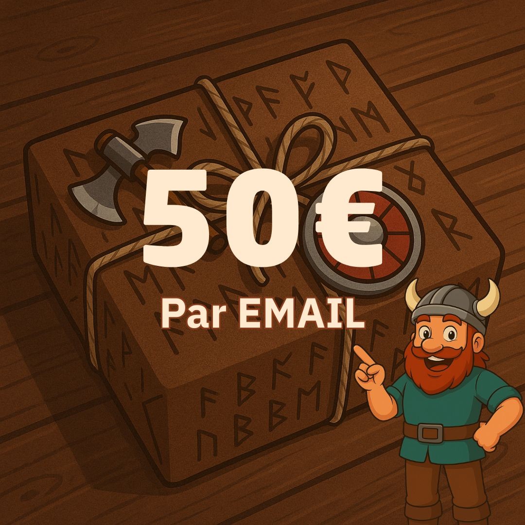 Par EMAIL - 50€