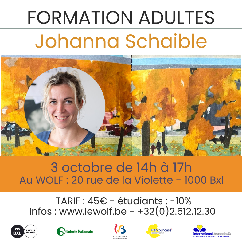 Atelier d'illustration pour adultes avec Johanna SCHAIBLE