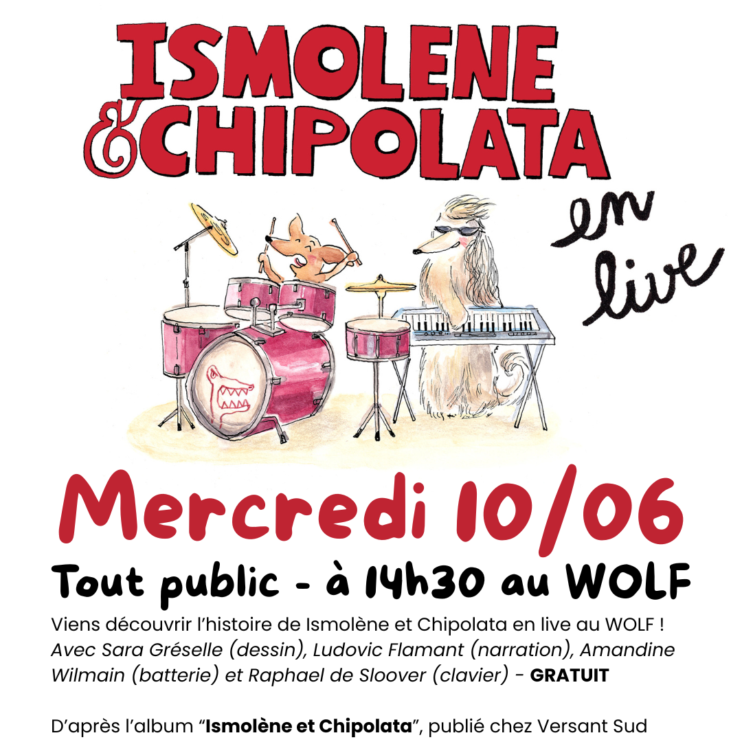 Ismolène et Chipolata en live !