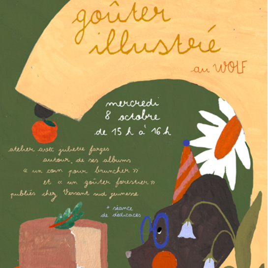 Goûter illustré avec Juliette Farges