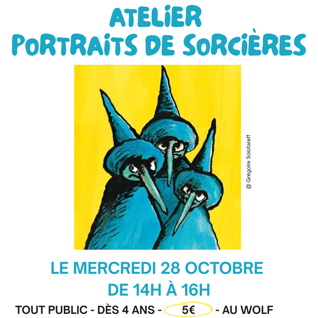 Atelier Portraits de sorcières COMPLET