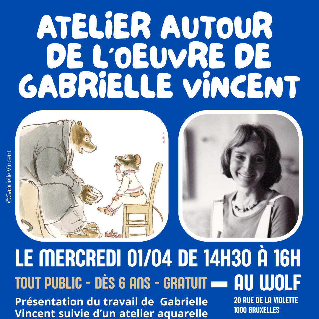 Atelier autour de Gabrielle Vincent