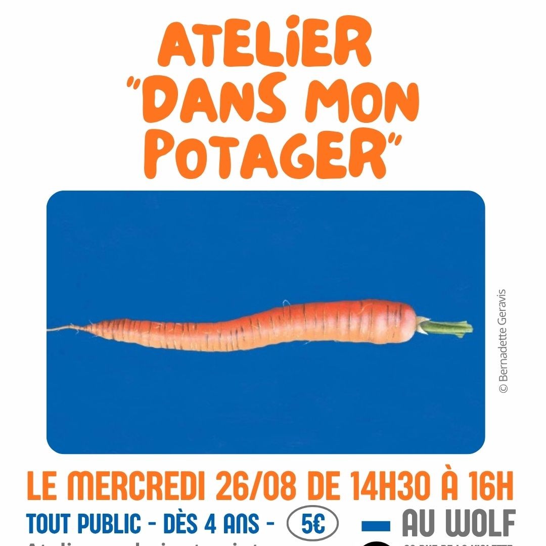 Atelier Dans mon potager 2026