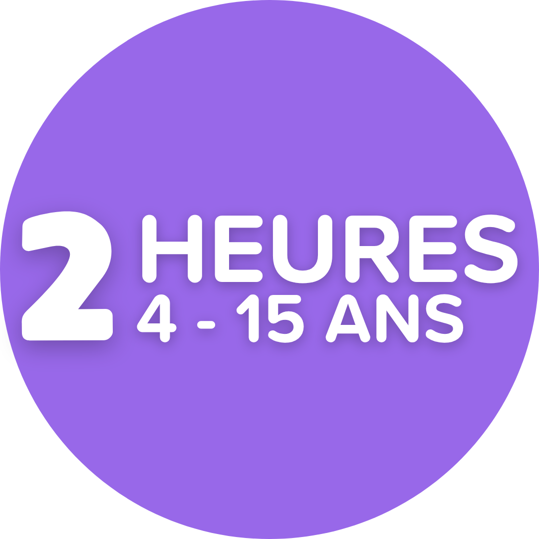 Entrée trampo 2h -  4 à 15 ans