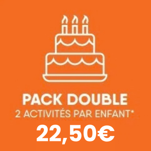 PACK ANNIV 2 ACTIVITES