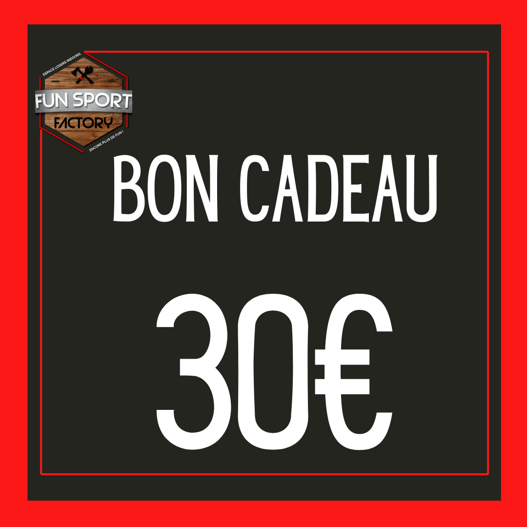 Bon cadeau 30€