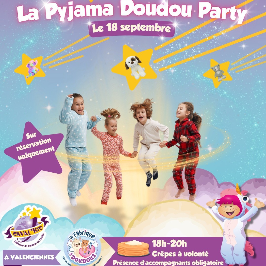 SOIREE DOUDOU PYJAMA PARTY ENFANT