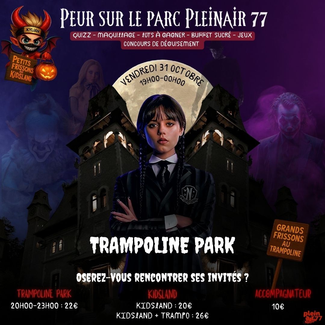 SOIREE HALLOWEEN TRAMPOLINE PARK
