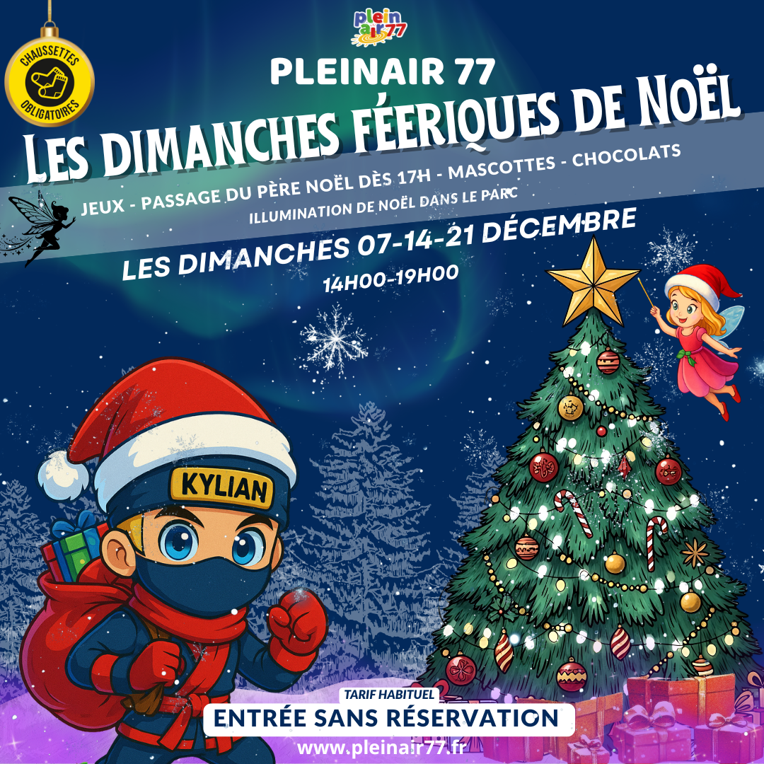 DIMANCHE FEERIQUE KIDS LAND 3-12 ANS ✨12€