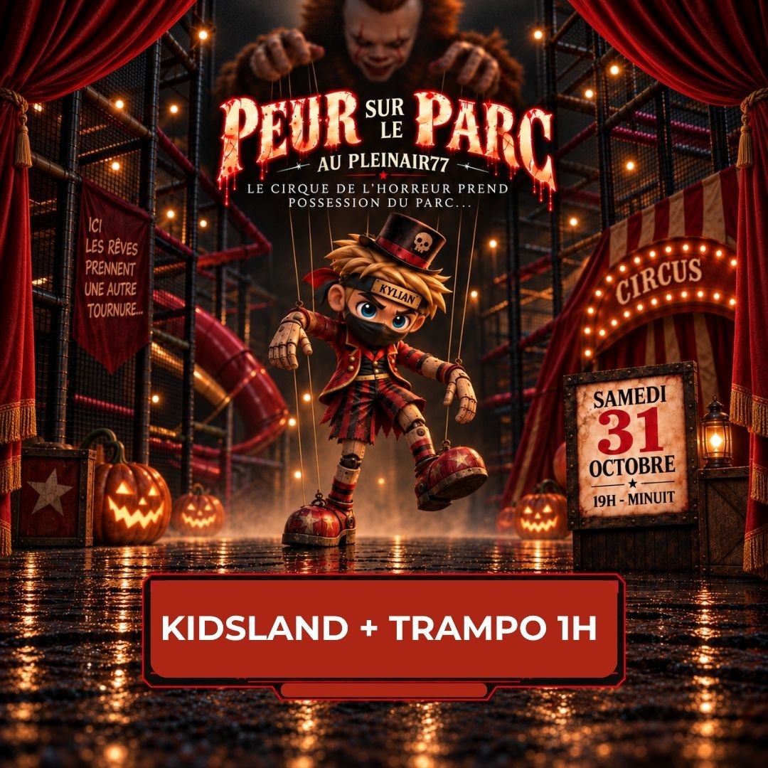 SOIREE HALLOWEEN KIDSLAND+ 1H TRAMPO