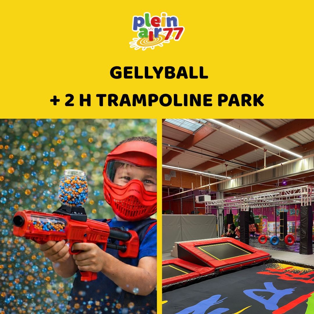 GELLYBALL + TRAMPO 2H