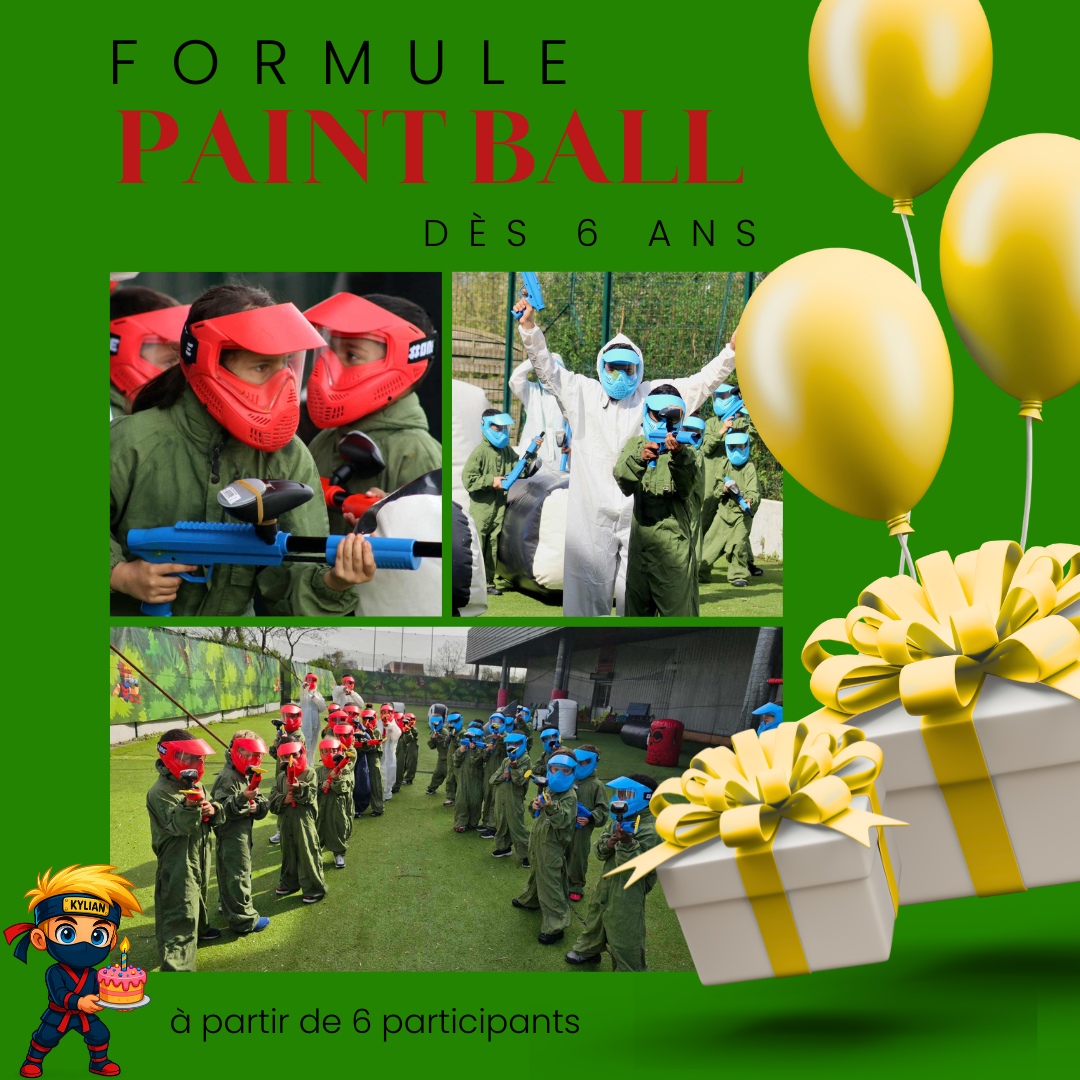 FORMULE PAINT BALL ANNIV 1H