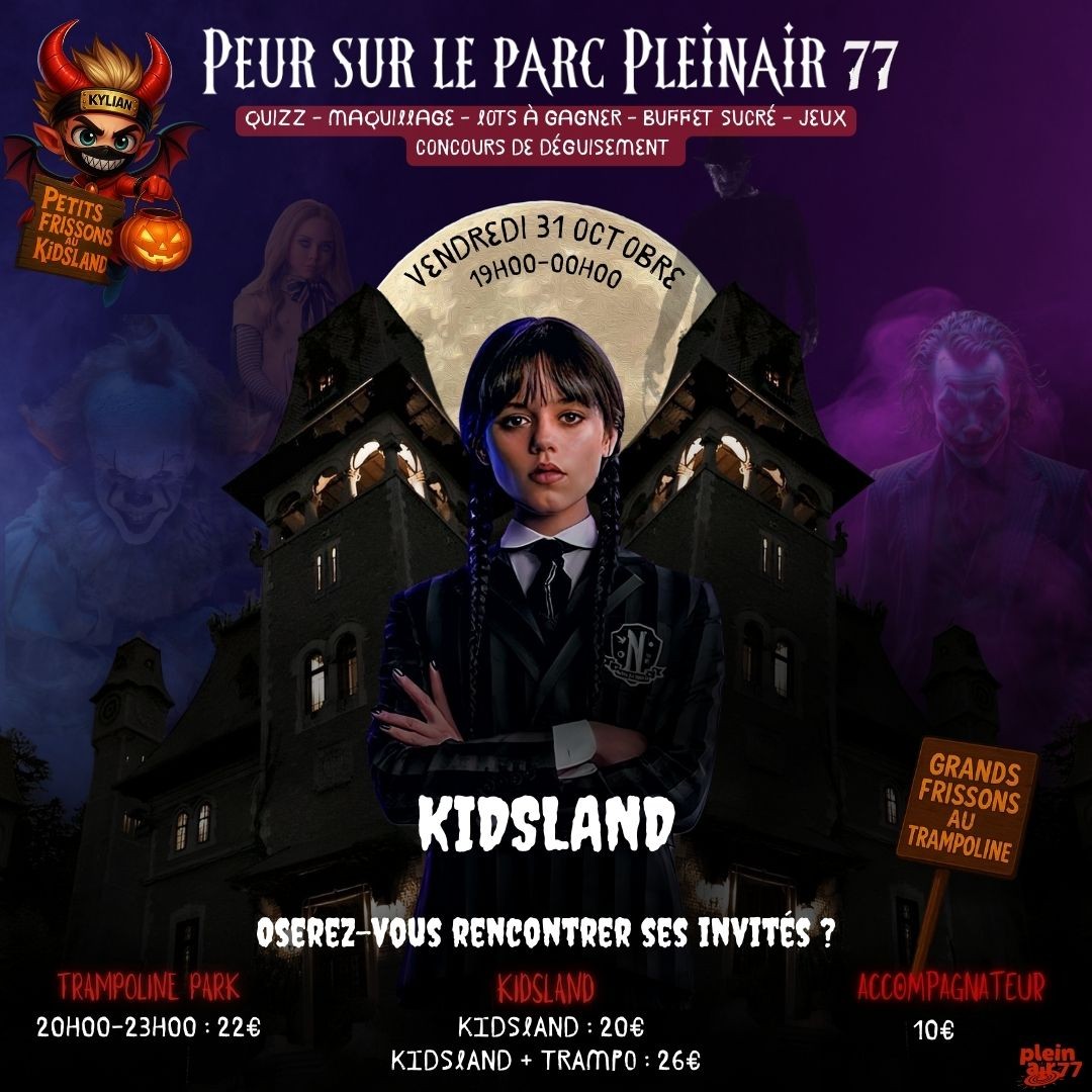 SOIREE HALLOWEEN KIDSLAND