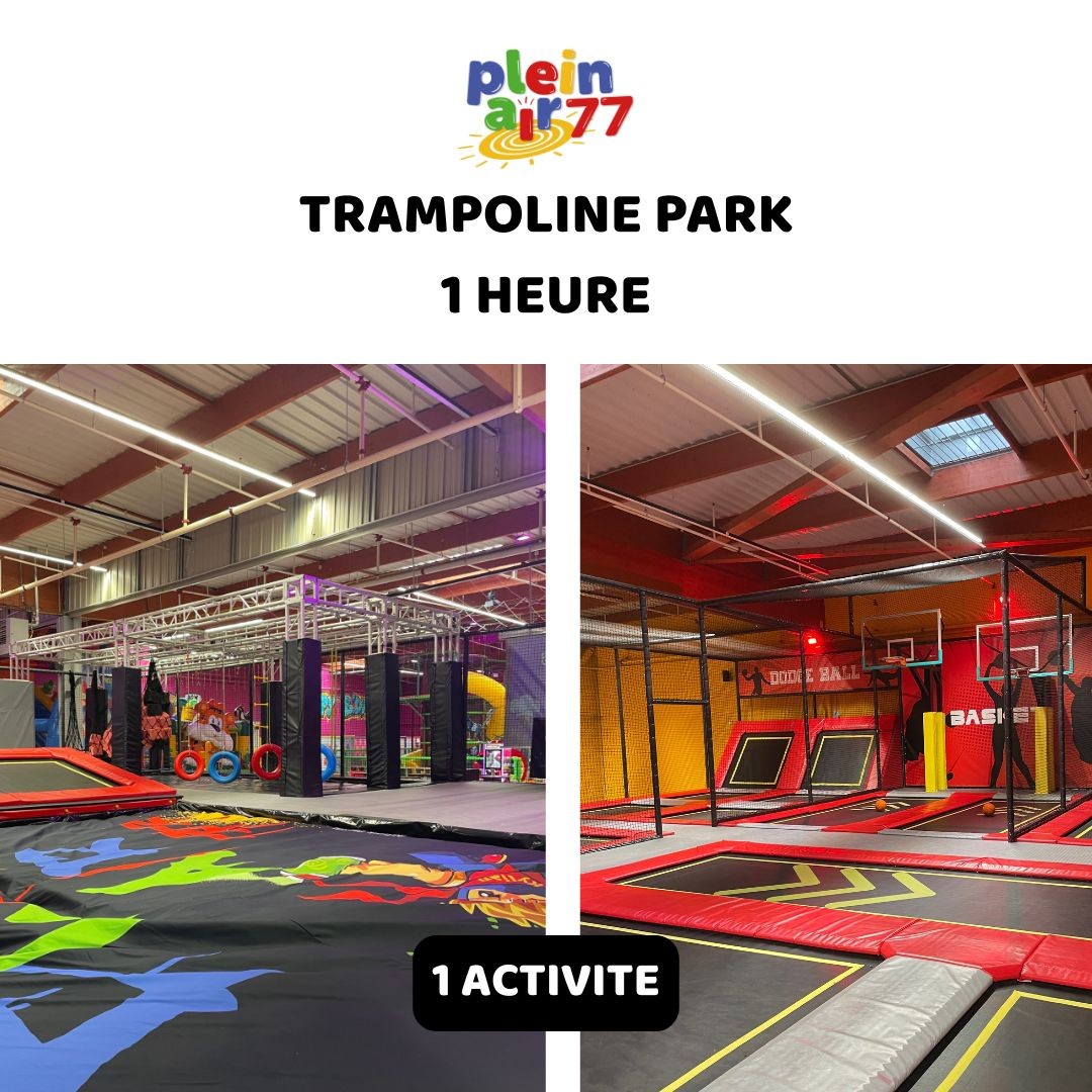 ANNIVERSAIRE TRAMPOLINE  1H/ INDOOR