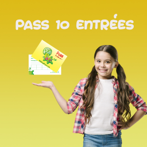 Pass 10 entrées 2-12 ans