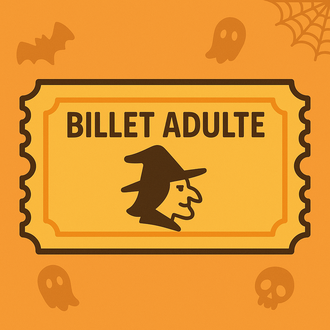 Billet Soirée Halloween Adulte