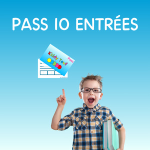 Pass 10 entrées 1-2 ans