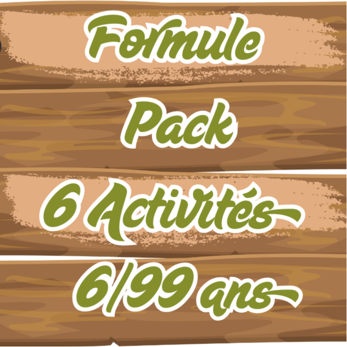 Pack 6 Activités