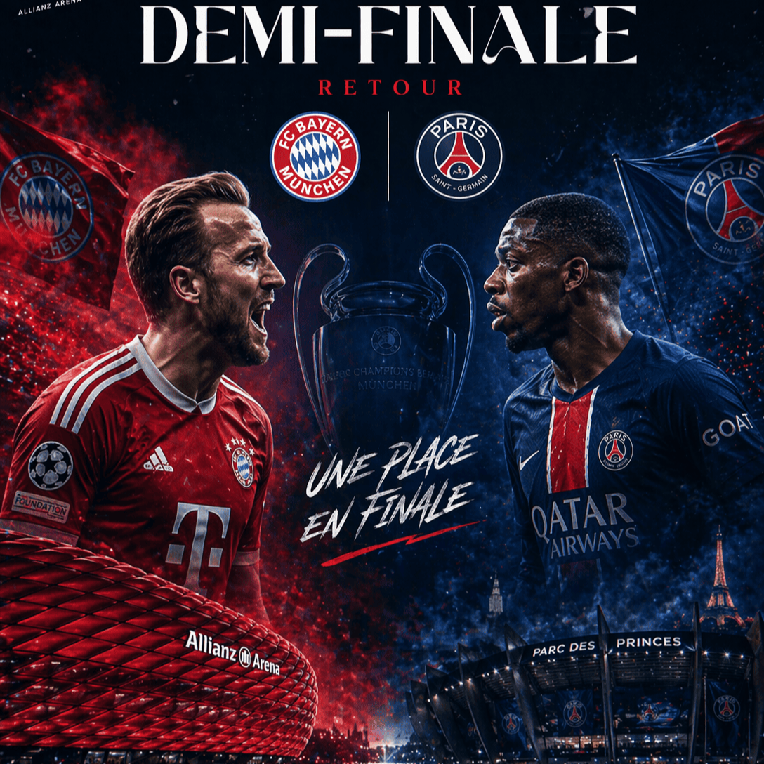 Demi-Finale LDC - Bayern Munich / PSG - Match retour