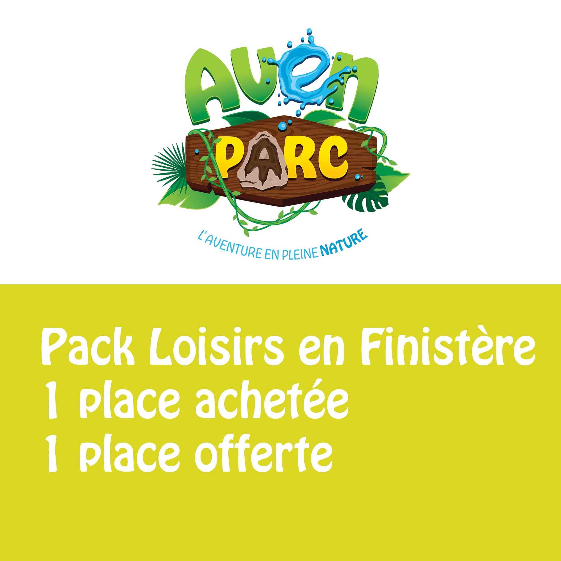Pack loisirs en Finistère 1 entrée achetée, 1 entrée offerte