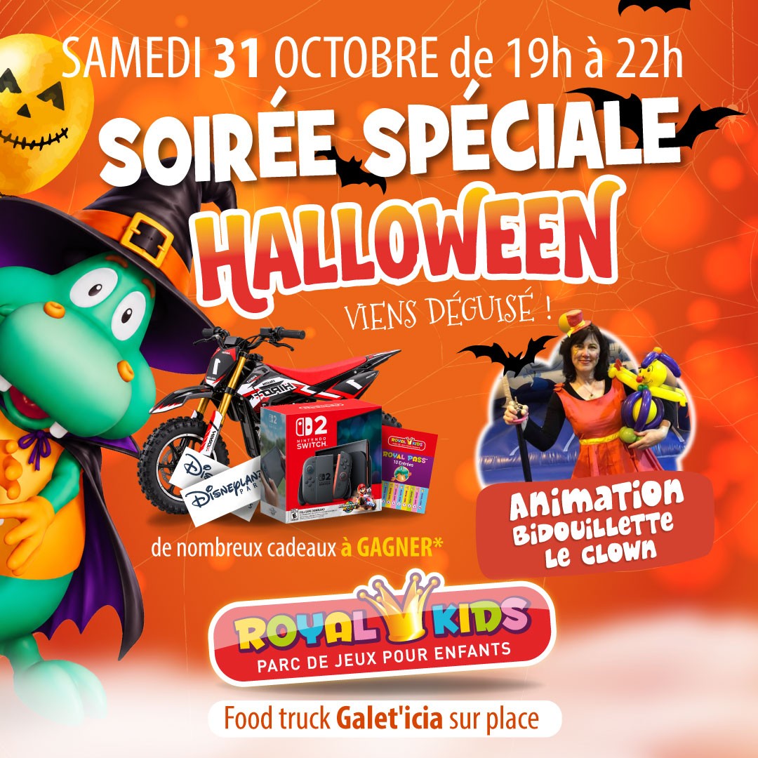 Soirée Halloween adulte - 5 €