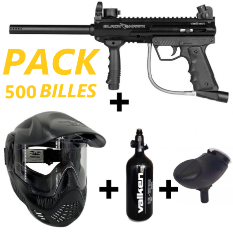 PAINTBALL ADULTE 500 billes