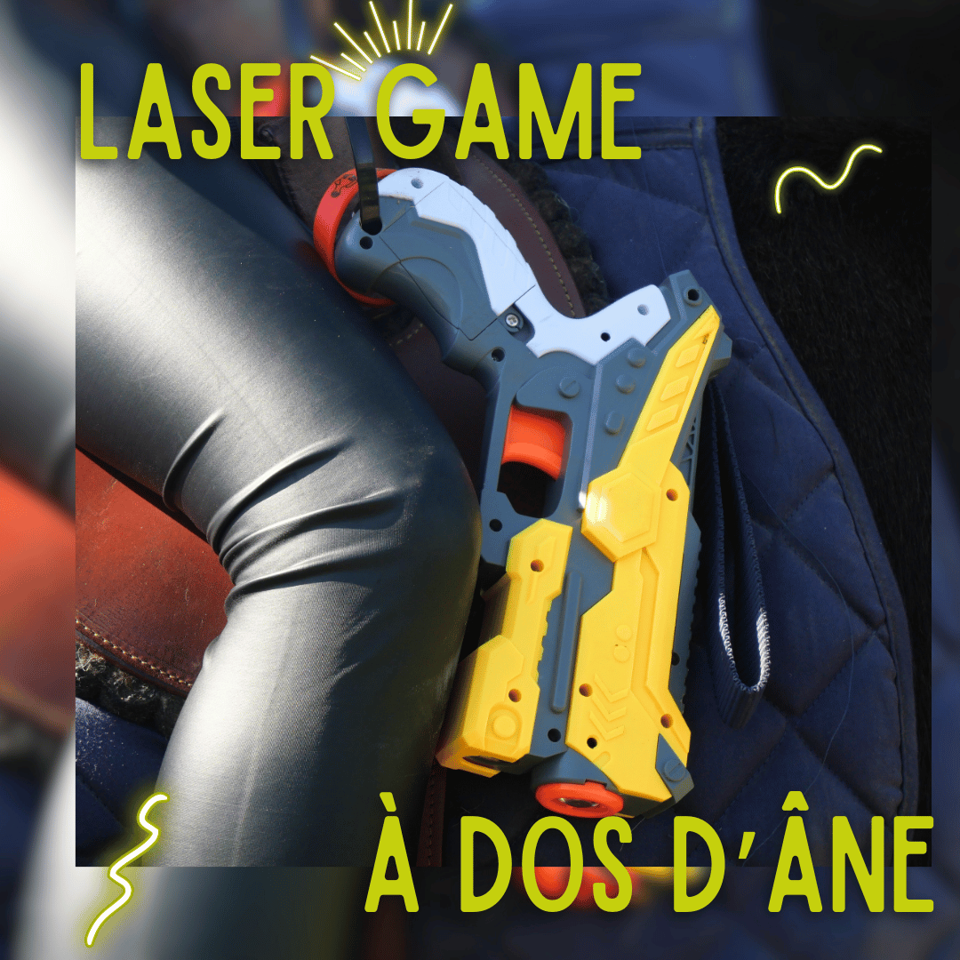 <center>Laser Game à dos d'âne !</center>
