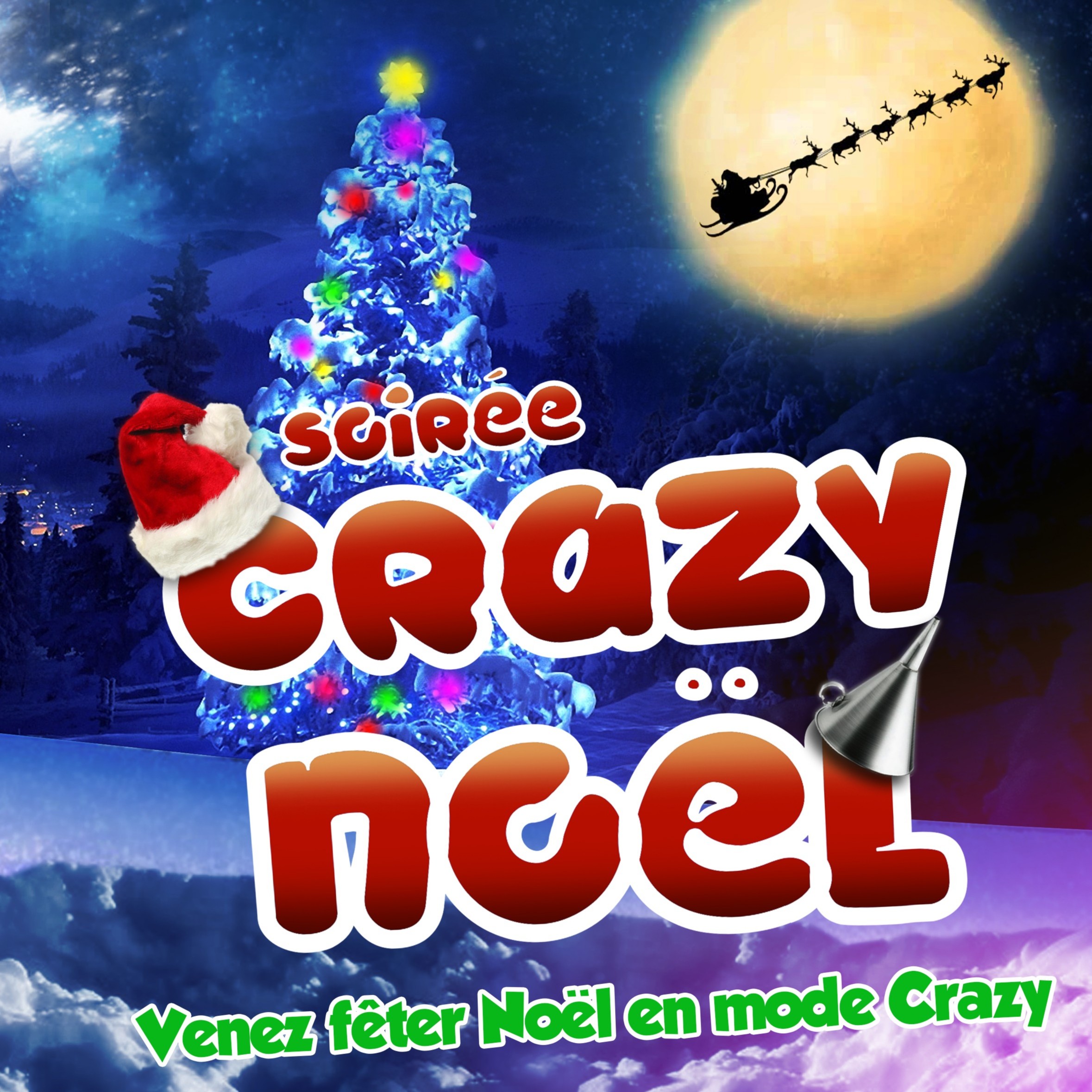 Soirée Crazy Noël  - Entrée sans location de patins