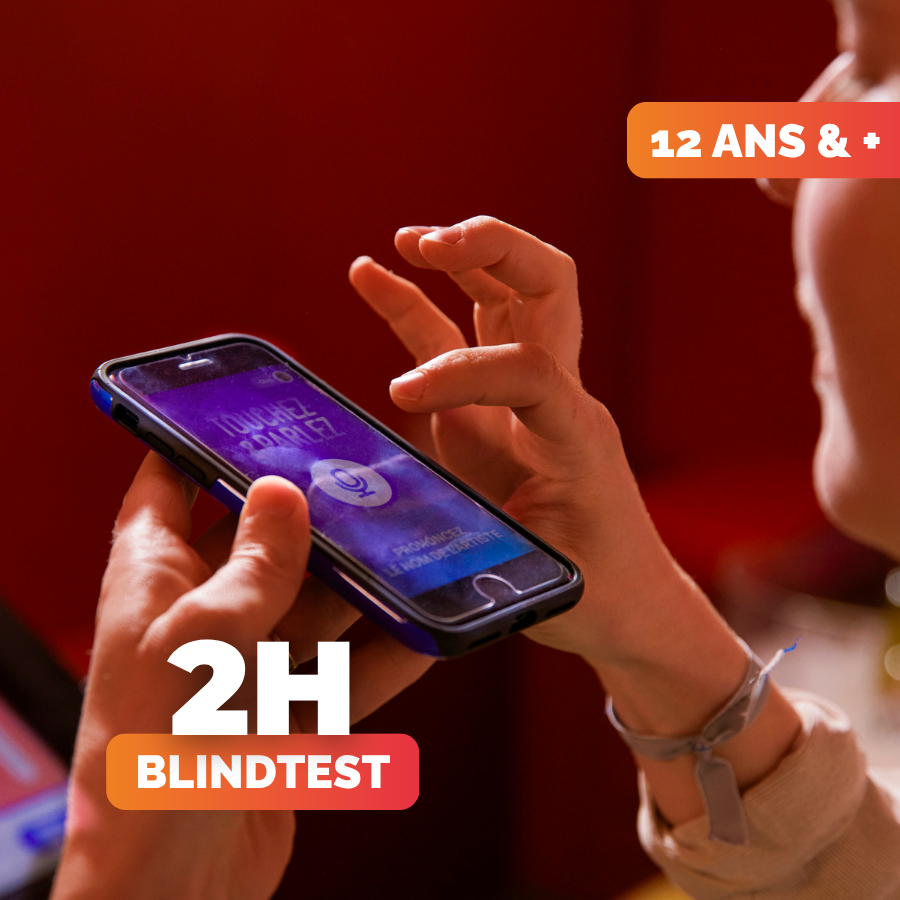 Anniversaire BlindTest 2h
