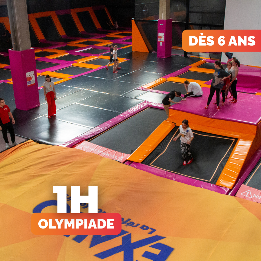 Anniversaire Olympiade 1h + Trampo 1h