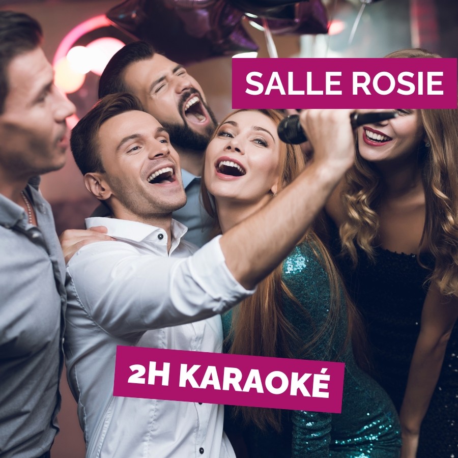 Karaoké box Rosie 2 à 10 pers. 2h