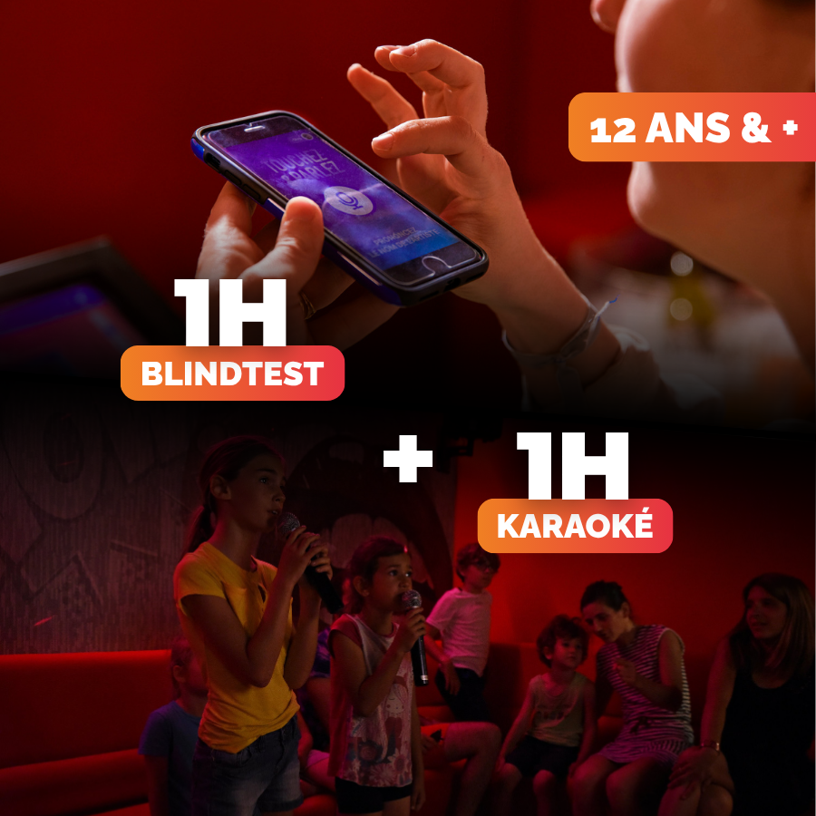 Anniversaire BlindTest 1h + Karaoké 1h