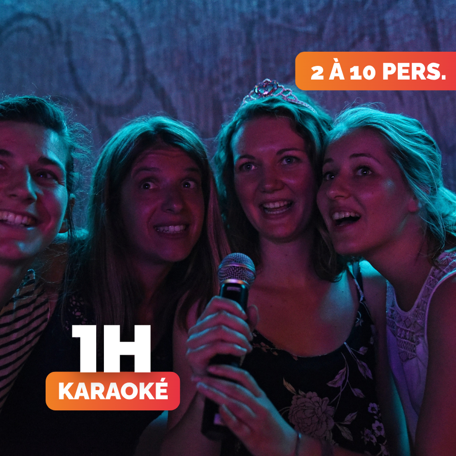Karaoké box Kris 2 à 10 pers. 1h