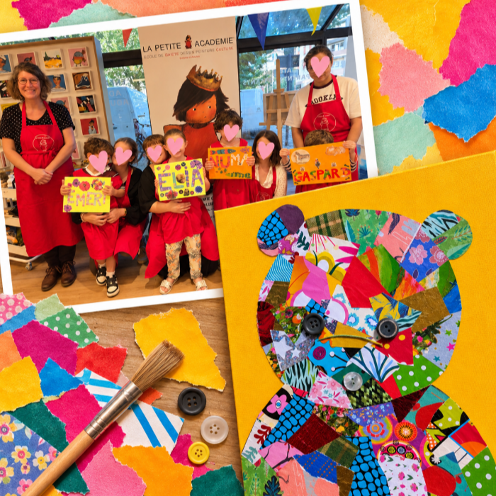 Atelier créatif - L'ourson - La petite académie