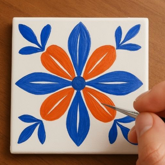 Ajoute ton activité – Création d'un dessous de plat en céramique