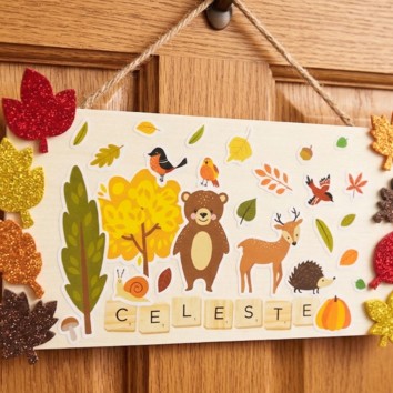 Atelier Plaque décorative Automne