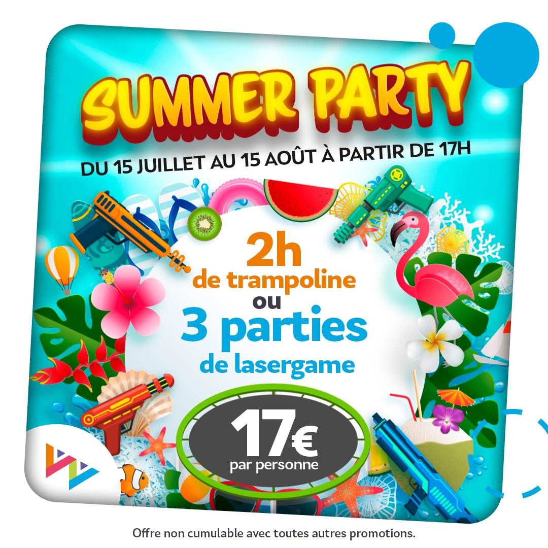 SUMMER PARTY TRAMPOLINE