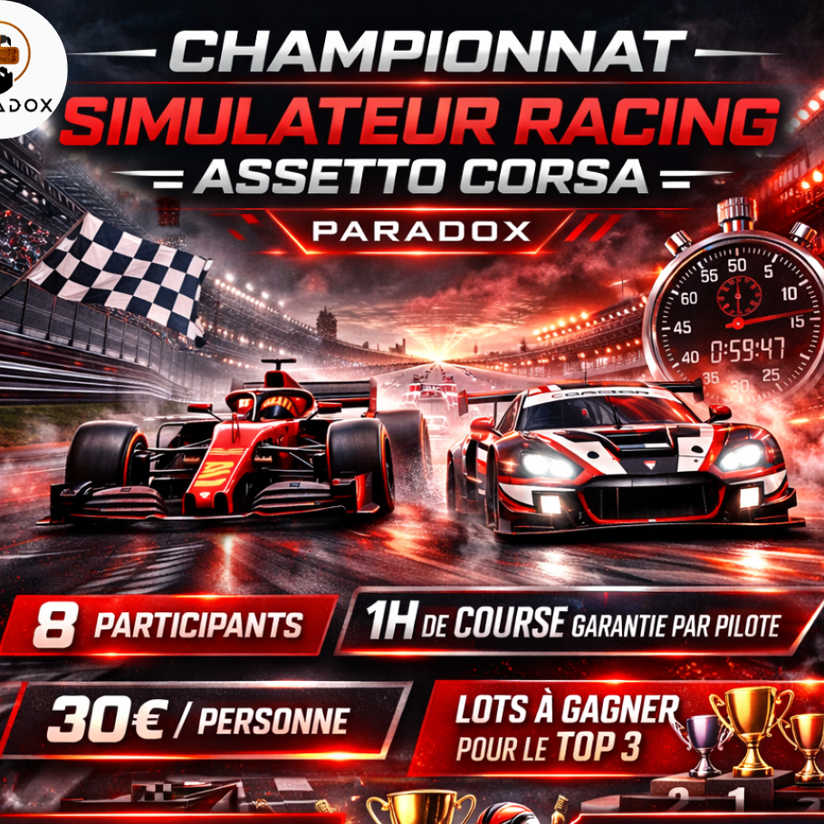 Championnat Simulateur 29 mars 2026