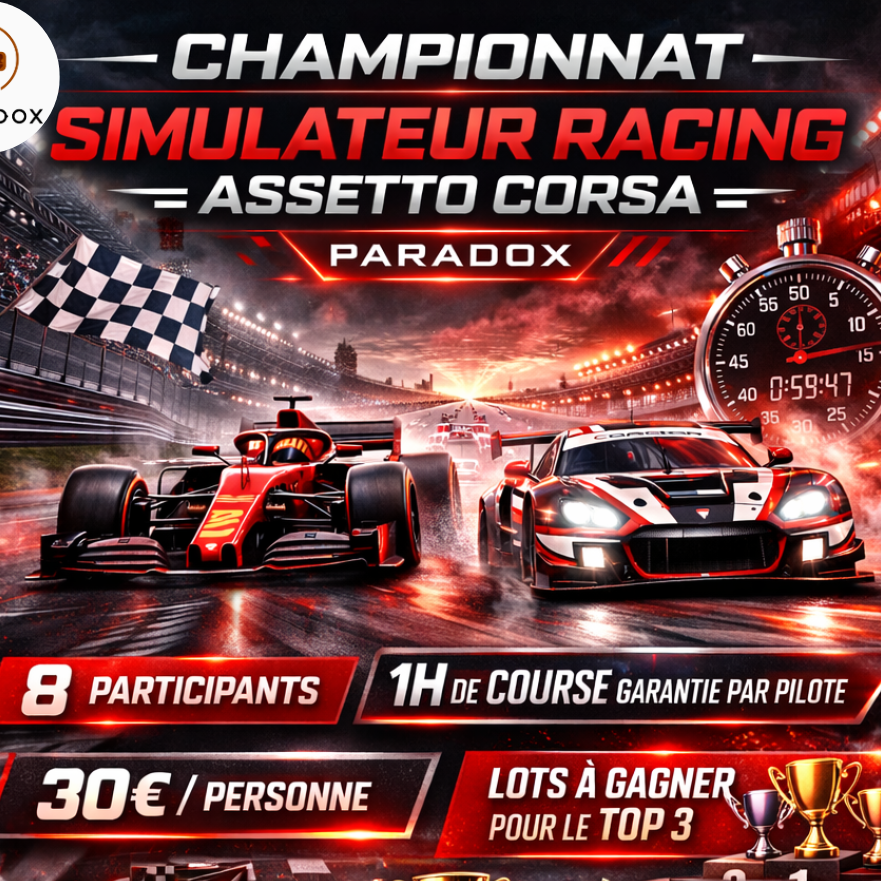 Championnat Simulateur 18 mars 2026