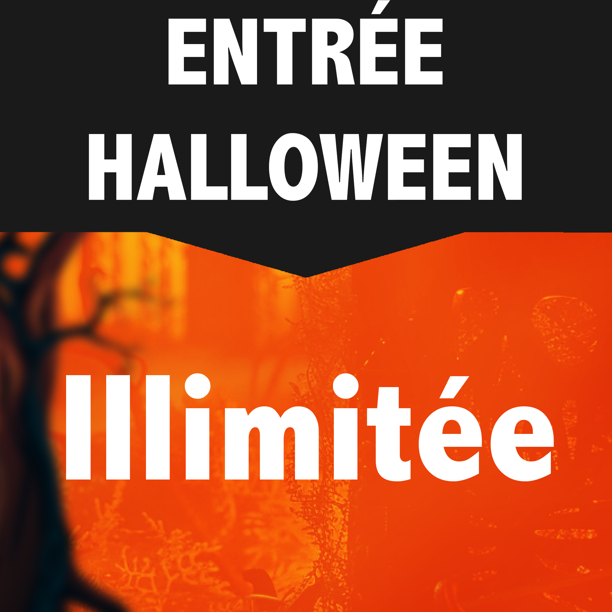 Ticket Soirée Halloween