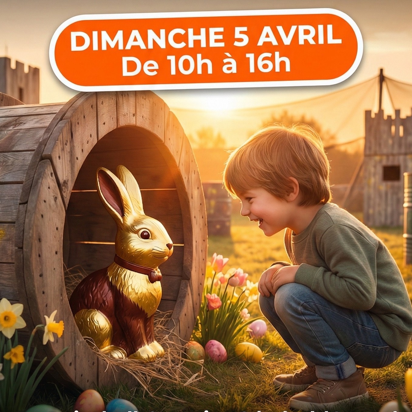 Chasse à l'oeuf de Pâques