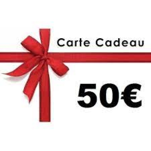 BON CADEAU 50 Euros