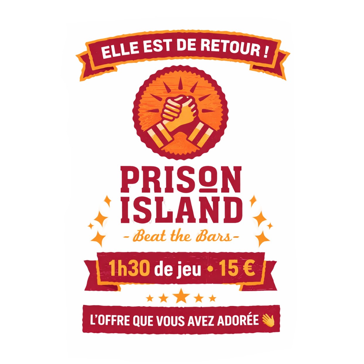 LE BON PLAN 1H30 À 15 € EST DE RETOUR