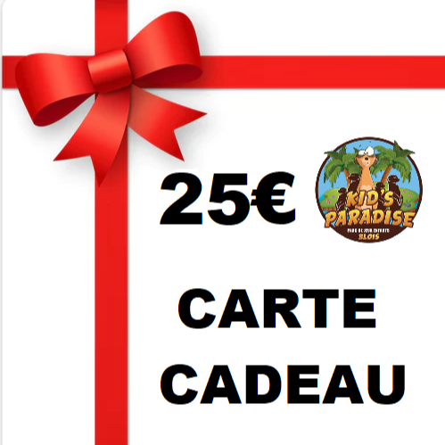 BON CADEAU 25€