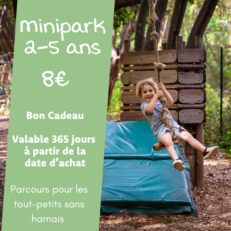 Bon cadeau Minipark (à partir de 2 ans)